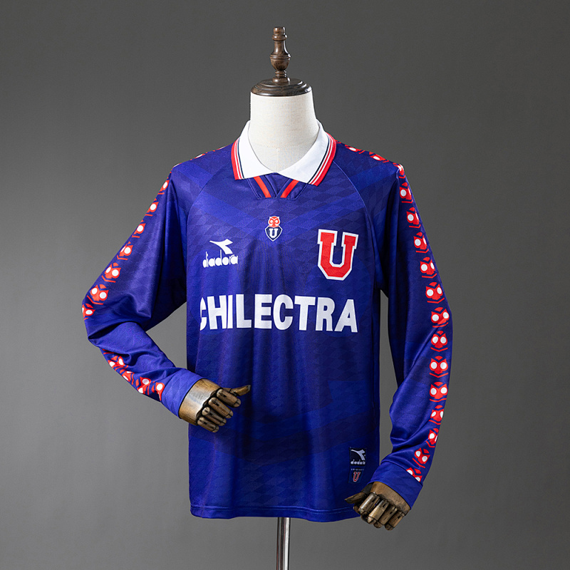 Retro Manga Larga Universidad de Chile1996 Local S-3XL